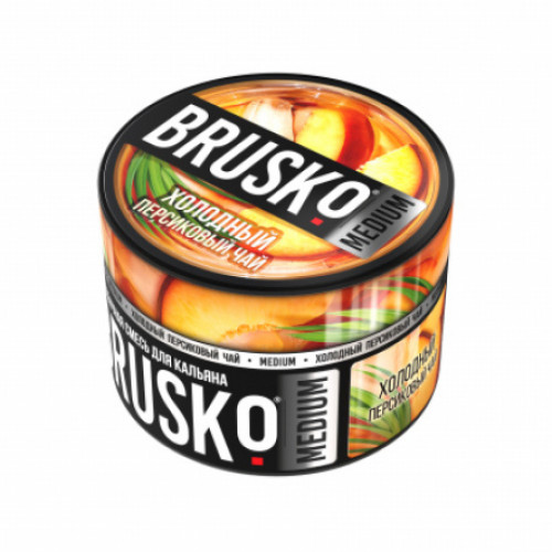 Табак для кальяна Brusko Medium 50 гр (Холодный Персиковый Чай)